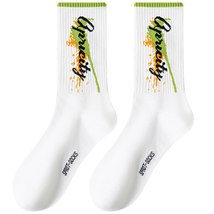 袜子男款中筒夏季薄款纯棉防臭吸汗男童青少年男孩初中生学生运动