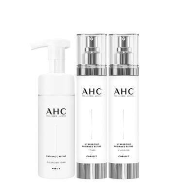 AHC 小神仙水乳洁套盒补水保湿清洁护肤男女官方旗舰店正品