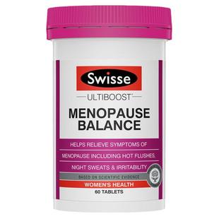 Swisse斯维诗女性更年期平衡片60片大豆异黄酮情绪稳定