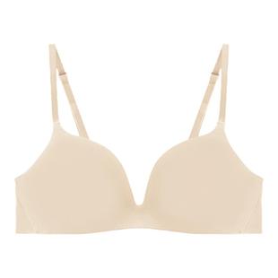 日本U家无钢圈内衣女3Dbra软支撑聚拢记忆立体杯无痕光面轻文胸女