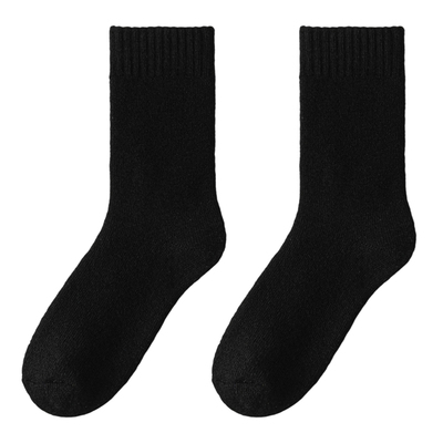 35%羊毛毛圈加厚保暖中筒袜