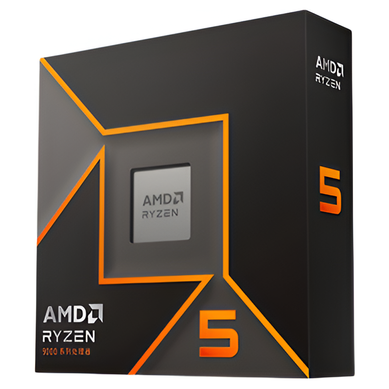 AMD銳龍5 9600X處理器(R5) 6核12線程加速頻率至高5.4GHz盒裝CPU