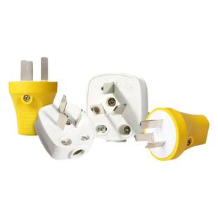 公牛三角插头三项家用t16/t10三脚电源扁插头250V包邮三极大功率