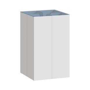 陈象拼插展台立柱展示台陈列展架手办玄关摆件方形底座橱窗瓦楞纸