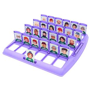 猜猜我是谁卡牌游戏儿童益智玩具网红人物卡大号卡片亲子互动桌游