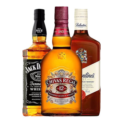 芝华士杰克丹尼洋酒组合