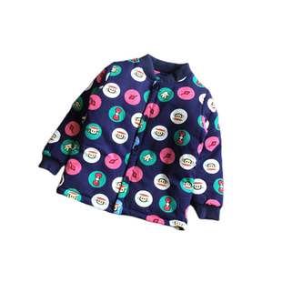 冬季男女童加厚内胆棉袄儿童丝绵棉衣中大童单排扣棉服学生套校服