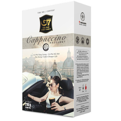 卡布奇诺咖啡越南三合一中原G7