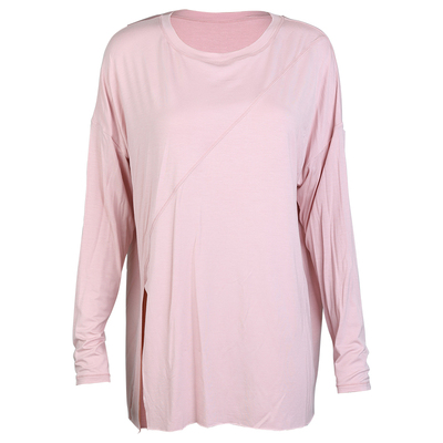 瑜伽服上衣女宽松运动健身速干衣