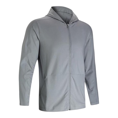 UA/安德玛正品Meridian FZ男子户外休闲连帽夹克外套1379674-011