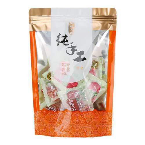 纯手工制作家乡特产包装自封袋曲奇麻花土特产零食密封防潮塑封袋