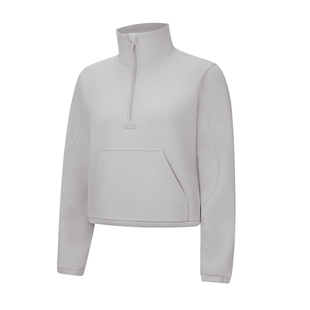 Brushed Softstreme™ 女士拉绒半拉链衫丨lululemon丨LW3IDXS