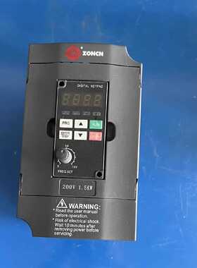 议价众辰变频器 H2200A01D5K 220V/1.5KW  功能完好现货实物拍摄