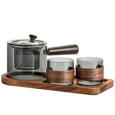 简易玻璃茶具套装耐高温功夫茶具