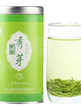 紫绿茶重庆特产明前炒青包邮