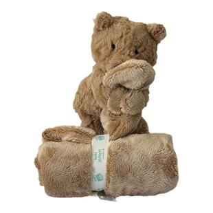 Jellycat新生系列邦尼兔巴塞罗熊安抚巾毛绒玩具公仔婴儿抓握玩偶