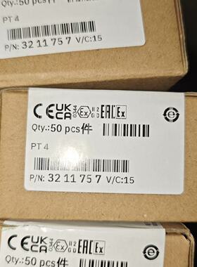 【请询价】菲尼克斯  3211757  PT 4 - 直通式接线端子