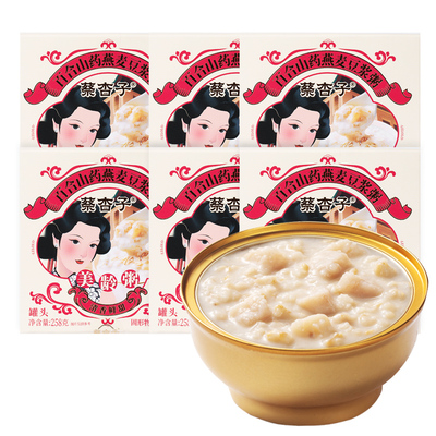 美龄粥山药燕麦豆浆美玲粥258g即食膳食营养早餐粥轻食代餐速食粥