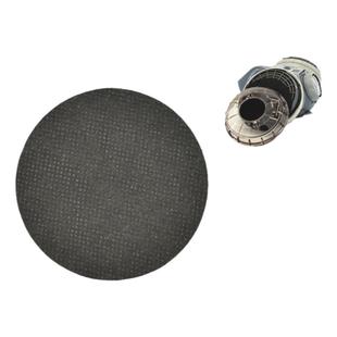 重松专用活性炭纤维防毒过滤棉黑色圆形无纺布电焊异味尾气防尘烟