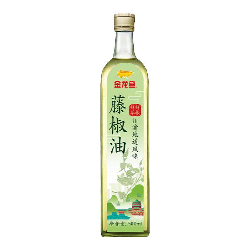 金龙鱼藤椒油500ml川渝风味