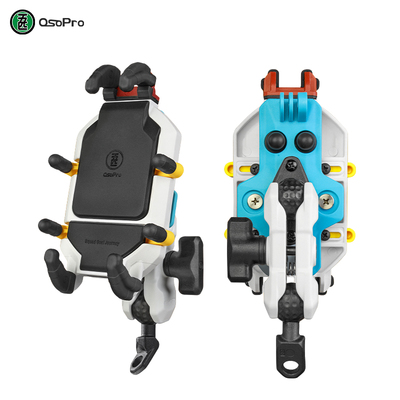 五匹彩色减震甲壳支架摩托车支架