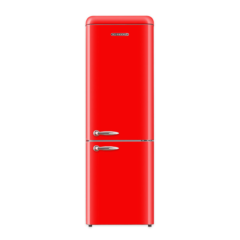 SCHNEIDER 315L复古双门冰箱家用大容量冷藏冷冻冰箱风冷无霜冰箱