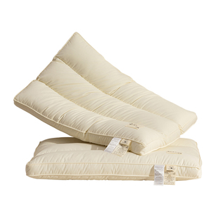 A类日式全棉枕芯高回弹家用一只装2枕头学生宿舍护颈椎助睡眠家用