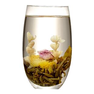 工艺花茶开花茶茉莉花茶组合龙珠茶叶菊花绣球茶玫瑰花冠茶花球茶