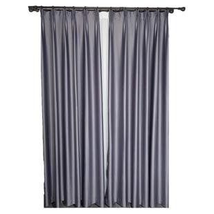 轻薄遮光窗帘里衬内衬布仿真丝隔帘纯色简约卧室无涂层高精密布料