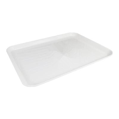 三能塑料米白色蛋糕托盘