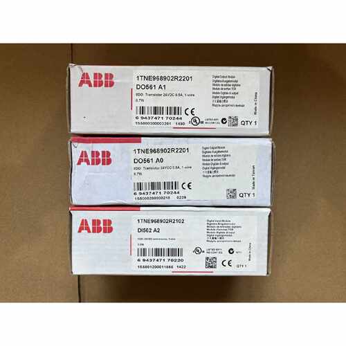 议价ABB全新原装PLC模块DO561 DI562 DI524 AI531 AX522现货