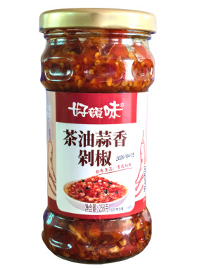好韵味瓶装长沙剁辣椒蒜蓉辣椒酱