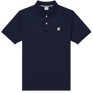 【张晚意明星同款】Hazzys哈吉斯夏休闲通勤男女短袖T恤翻领POLO