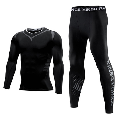 滑雪压缩保暖内衣速干紧身套装