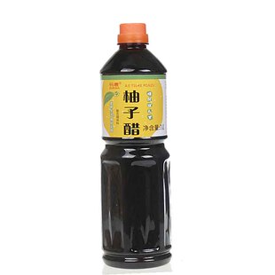 铃鹿柚子醋调味醋果醋调味品醋蘸汁沙拉火锅蘸料1L海鲜刺身