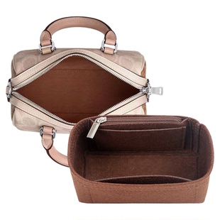 适用于COACH蔻驰波士顿迷你内胆包Rowan18 25枕头包内衬收纳包撑