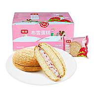 桃李布雪蔓越莓夹心蛋糕 8袋装19.8元