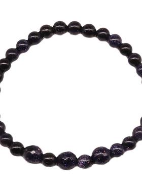 蓝砂石原创设计星空手链手串