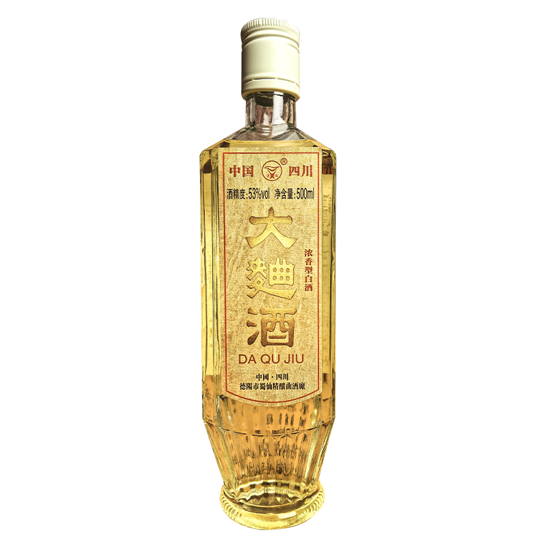 陈年老酒53度大曲纯粮白酒