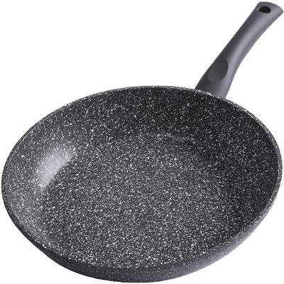 jeetee麦饭石燃气灶通用平底锅