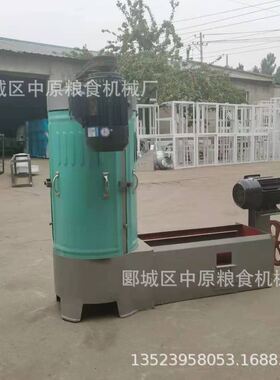 厂家直供粮食清洗机械小麦用清洗去石甩干设备碳钢半吨洗麦机