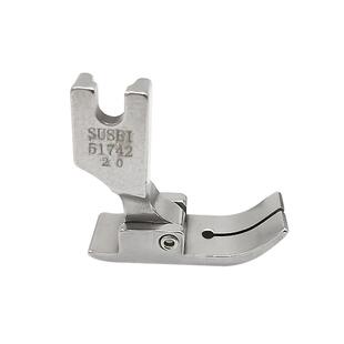 平车小孔针眼压脚针织薄料网纱平整压脚弹性面料防跳线电脑车压脚