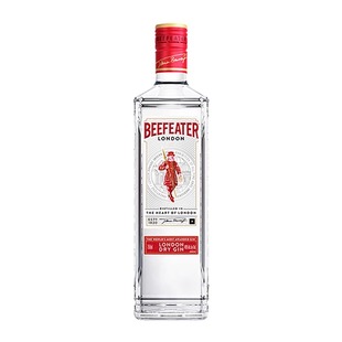 【自营】Beefeater必富达金酒700ml杜松子金汤力鸡尾酒基酒洋酒
