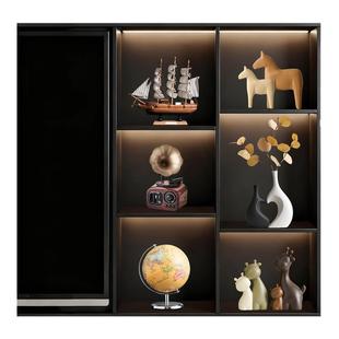 客厅电视柜装饰品摆件2026新款酒柜高级感高端大气上档次高档软装