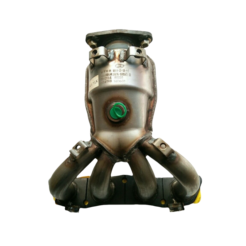 排气歧管消声器三元催化支管力帆