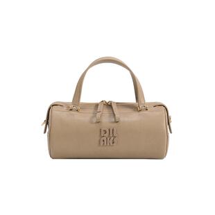 DILAKS迪莱克丝真皮笔筒包女士包包高级感手提圆筒包轻奢感斜挎包