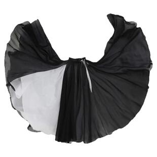 WYZ盖盖 这就是街舞 盖盖卷珠帘中国风雪纺裙子水墨风套裙表演服