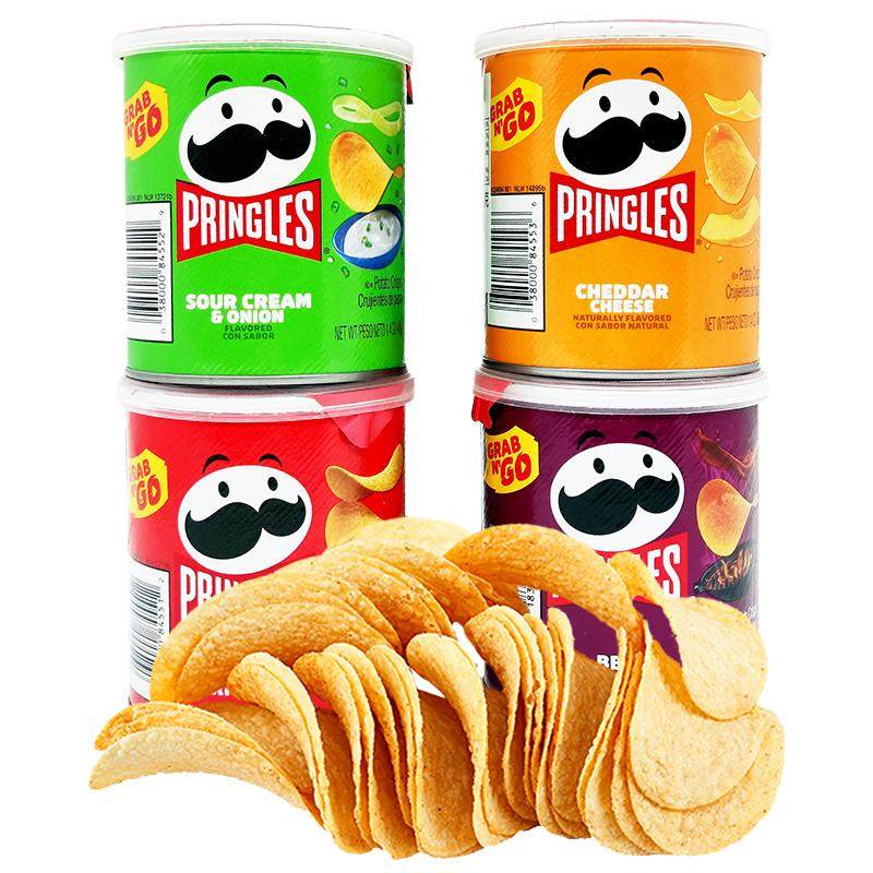 美国进口Pringles品客薯片8送1