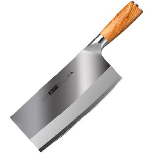 阳江菜刀家用厨房刀具切片刀厨师专用斩切两用刀高锰钢切肉刀正品