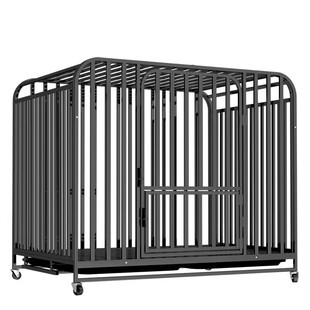 全管狗笼子大型犬中型犬狗笼金毛萨摩耶边牧拉布拉多室内狗笼大型